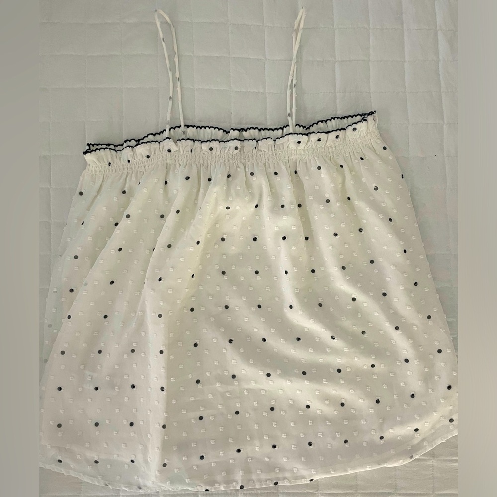Loft Swing Tank Top in Polka Dot